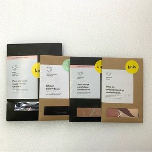 Knix Leakproof High Rise Bikini Panties - 4Pk Size XS